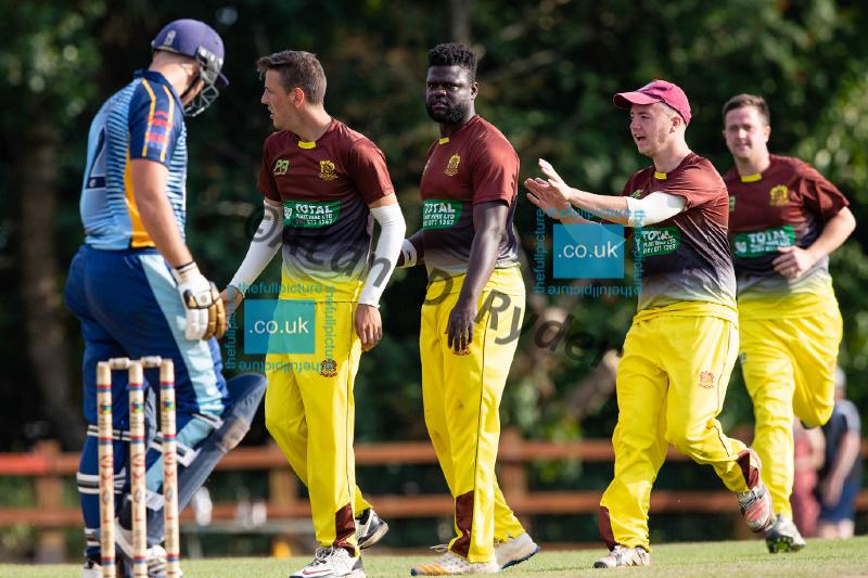20180715 Flixton Fire v Greenfield_Thunder Marston T20 Final033.jpg - Flixton Fire defeat Greenfield Thunder in the final of the GMCL Marston T20 competition hels at Woodbank CC